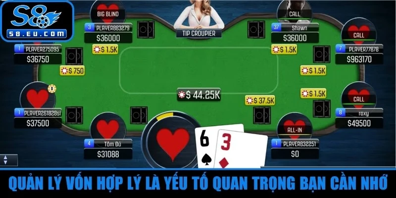 Quản lý vốn hợp lý là yếu tố quan trọng bạn cần nhớ