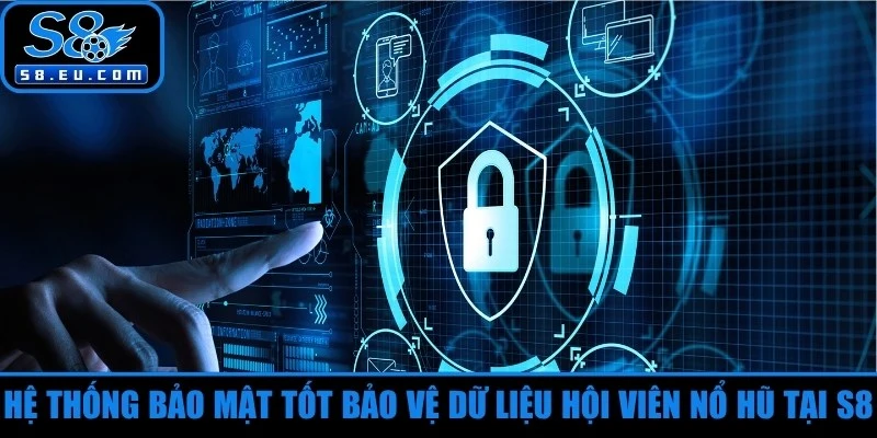 Hệ thống bảo mật tốt bảo vệ dữ liệu hội viên nổ hũ tại S8
